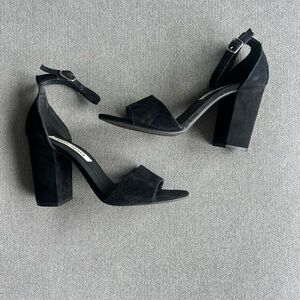 Steve Madden “Kevlyn” Black Block Heel